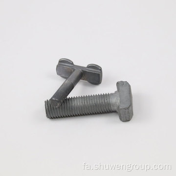 پیچ و مهره T Type T Type Tense Tension Hot Galvanized